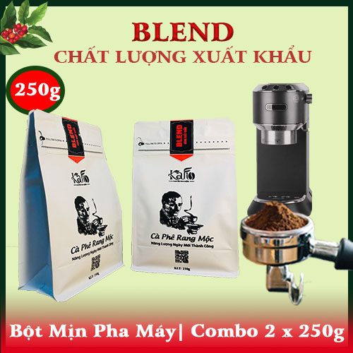 KAFI- BỘT MỊN PHA MÁY| BLEND THƯỢNG HẠNG| COMBO 2X 250G