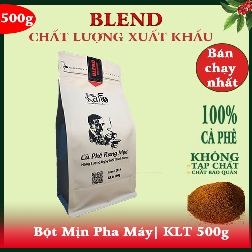 BLEND THƯỢNG HẠNG| KAFI- BỘT PHA MÁY| 500G